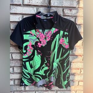 Jamie Sadock Short Sleeve Golf  Tennis Shirt Size Large